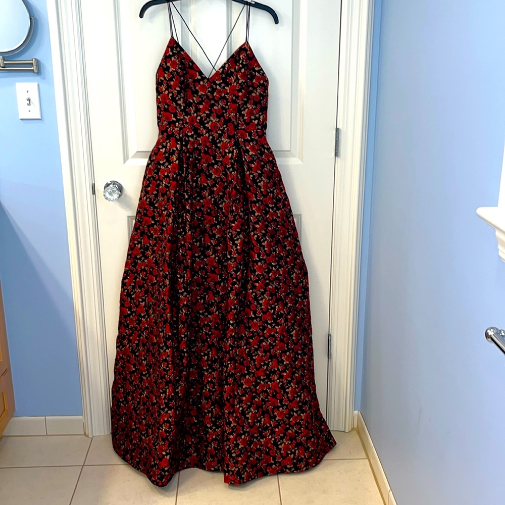 Alice + Olivia Floral Brocade Gown - Picture 1 of 16